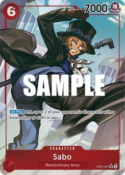 One Piece-Karte Sabo (007) (Alternate Art) OP05-007v2