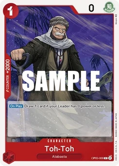 One Piece-Karte Toh-Toh OP05-009