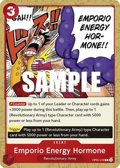 One Piece-Karte Emporio Energy Hormone OP05-018