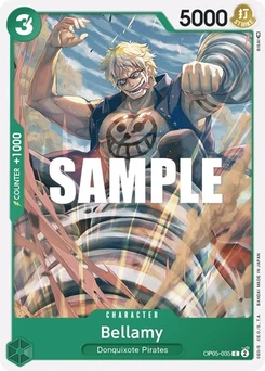 One Piece-Karte Bellamy OP05-035