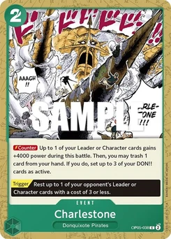 One Piece-Karte Charlestone OP05-038