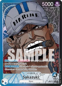 One Piece-Karte Sakazuki (Alternate Art) OP05-041v2