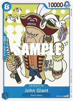 One Piece-Karte John Giant OP05-044