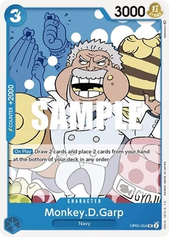 One Piece-Karte Monkey.D.Garp OP05-054