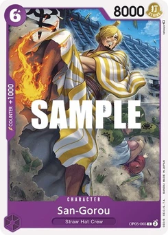 One Piece-Karte San-Gorou OP05-065