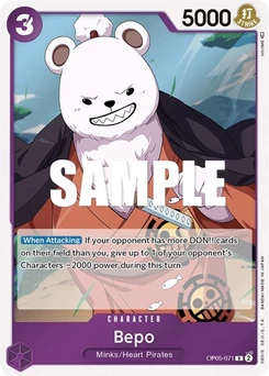 One Piece-Karte Bepo OP05-071