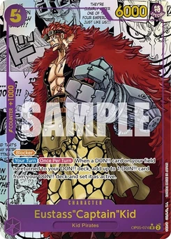 One Piece-Karte Eustass"Captain"Kid (Alternate Art) (Manga) OP05-074v3