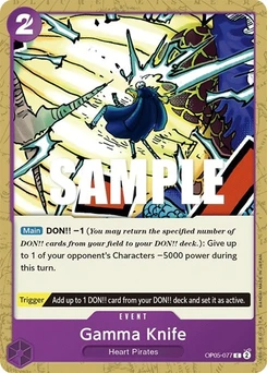 One Piece-Karte Gamma Knife OP05-077