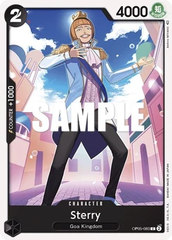 One Piece-Karte Sterry OP05-083