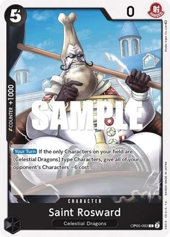 One Piece-Karte Saint Rosward OP05-092