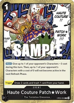 One Piece-Karte Haute Couture Patch Work OP05-094