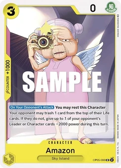 One Piece-Karte Amazon OP05-099