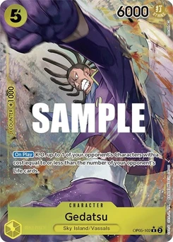 One Piece-Karte Gedatsu (Alternate Art) OP05-102v2