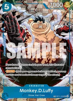 One Piece-Karte Monkey.D.Luffy - OP11-058 (TR) OP11-058