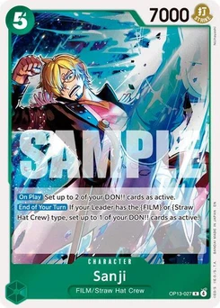One Piece-Karte Sanji OP13-027