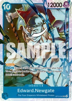One Piece-Karte Edward.Newgate OP13-042