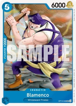 One Piece-Karte Blamenco OP13-048