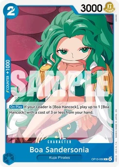One Piece-Karte Boa Sandersonia OP13-050