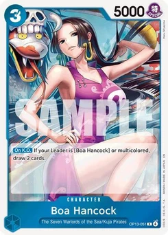 One Piece-Karte Boa Hancock OP13-051