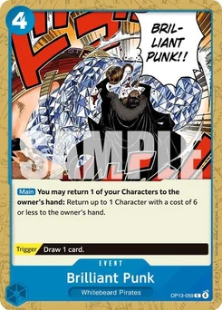 One Piece-Karte Brilliant Punk OP13-059