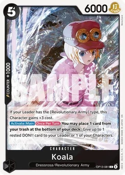 One Piece-Karte Koala OP13-081