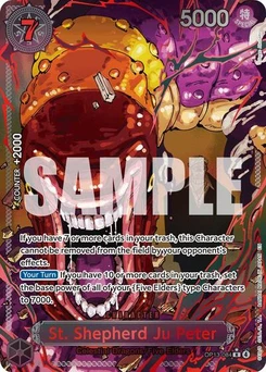 One Piece-Karte St. Shepherd Ju Peter (Parallel) OP13-084v3