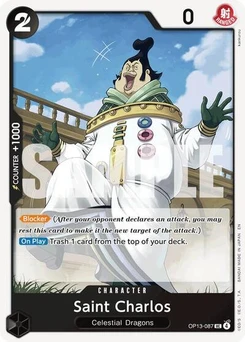 One Piece-Karte Saint Charlos OP13-087
