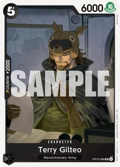 One Piece-Karte Terry Gilteo OP13-088