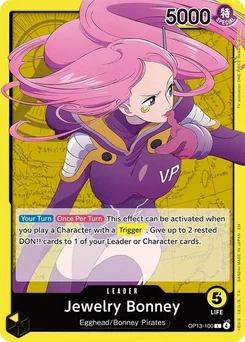 One Piece-Karte Jewelry Bonney (100) OP13-100
