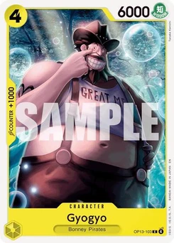 One Piece-Karte Gyogyo OP13-103