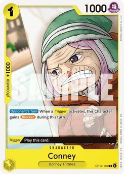One Piece-Karte Conney OP13-106