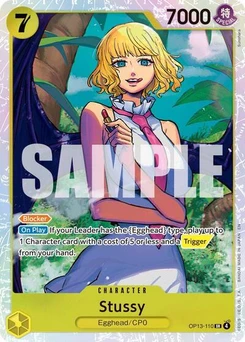 One Piece-Karte Stussy OP13-110