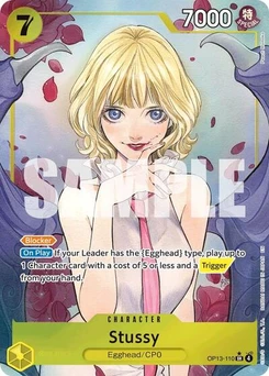 One Piece-Karte Stussy (Alternate Art) OP13-110v2