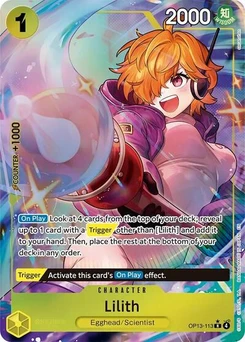 One Piece-Karte Lilith (Alternate Art) OP13-113v2