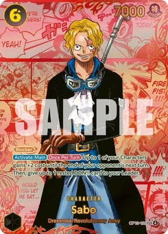 One Piece-Karte Sabo (120) (Red Super Alternate Art) OP13-120v3