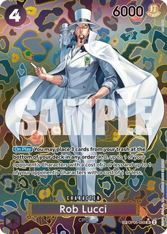 One Piece-Karte Rob Lucci (SP) OP05-093
