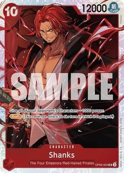 One Piece-Karte Shanks (004) OP09-004