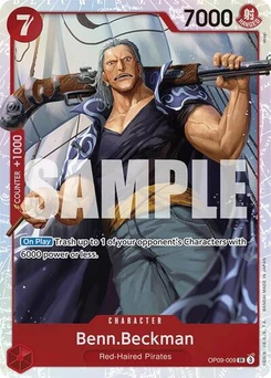 One Piece-Karte Benn.Beckman OP09-009