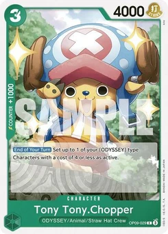 One Piece-Karte Tony Tony.Chopper OP09-029