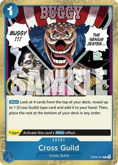 One Piece-Karte Cross Guild OP09-057