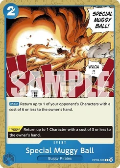 One Piece-Karte Special Muggy Ball OP09-058