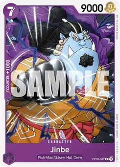 One Piece-Karte Jinbe OP09-067