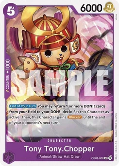 One Piece-Karte Tony Tony.Chopper (068) OP09-068