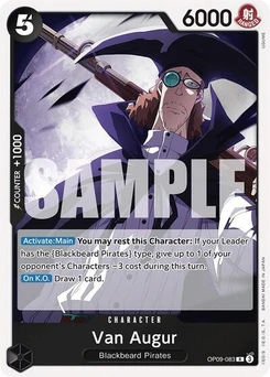One Piece-Karte Van Augur OP09-083