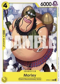 One Piece-Karte Morley OP09-113