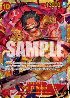 One Piece-Karte Gol.D.Roger OP09-118