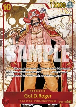 One Piece-Karte Gol.D.Roger (Alternate Art) OP09-118v2