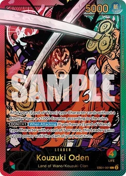 One Piece-Karte Kouzuki Oden (SP) EB01-001
