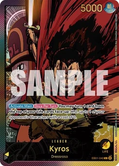 One Piece-Karte Kyros (SP) EB01-040