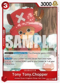 One Piece-Karte Tony Tony.Chopper EB02-003